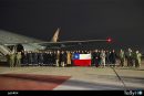 FACH trasladó desde Venezuela a rescatistas de Bomberos de Chile