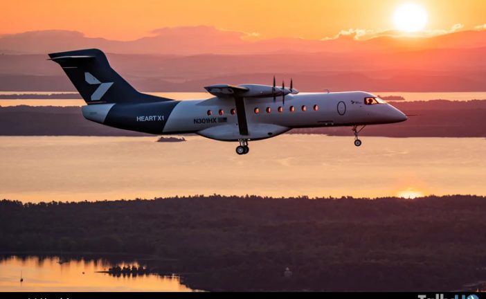 Avión demostrador eléctrico X1 de Heart Aerospace realizó su primer vuelo