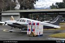 Vuelos humanitarios de la Federación Aérea de Chile a Vicuña