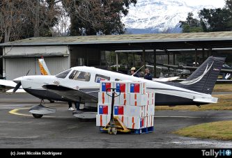 Vuelos humanitarios de la Federación Aérea de Chile a Vicuña