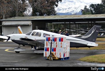 Vuelos humanitarios de la Federación Aérea de Chile a Vicuña