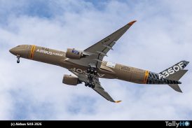 El carguero Airbus A350F realiza con éxito su primer vuelo