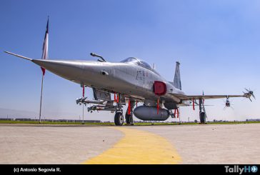 Ceremonia de los 50 años del Northrop F-5 Tigre en la FACH