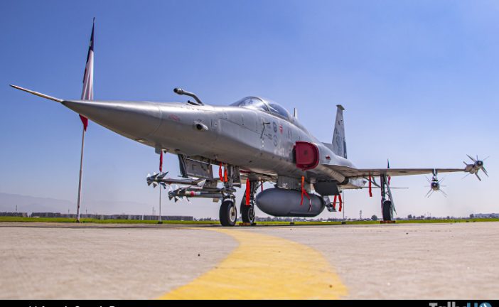 Ceremonia de los 50 años del Northrop F-5 Tigre en la FACH
