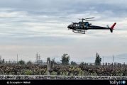 Cuidado de viñedos a través de helicópteros (control de heladas)